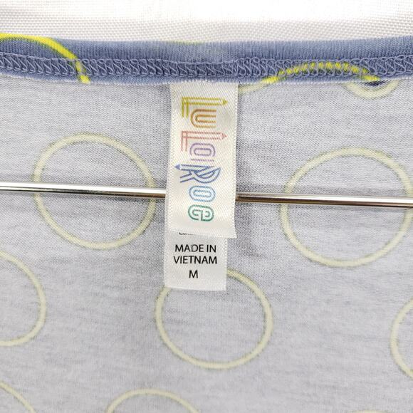 LuLaRoe Minnie Mouse Shirt Womens Medium Geometric Disney High Low Hem Pullover - Picture 5 of 6